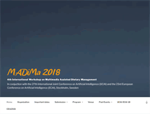 Tablet Screenshot of madima.org